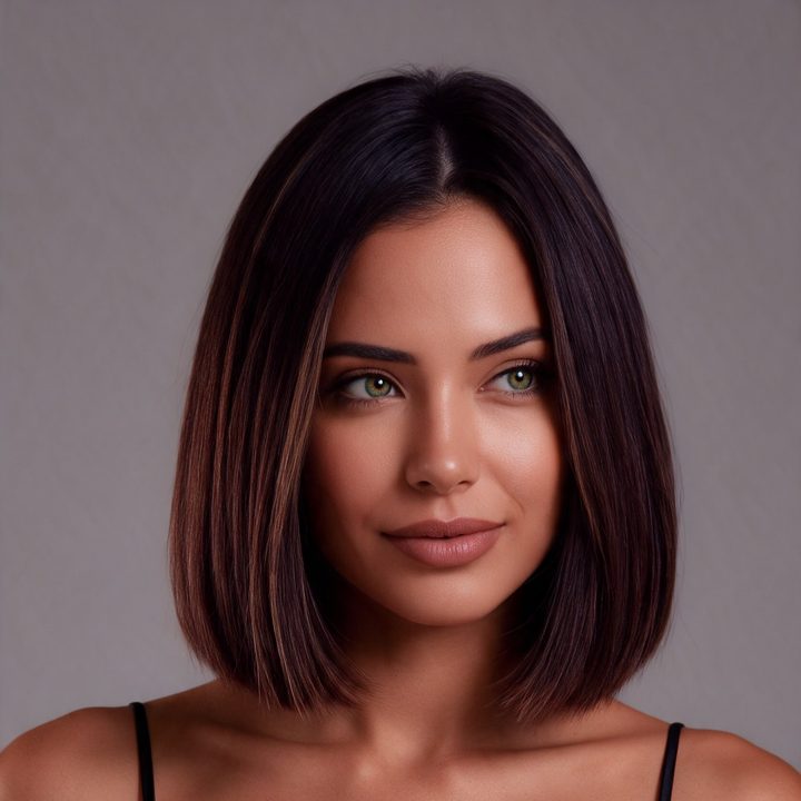 Valentina, the Costa Rican singer with a dark bob